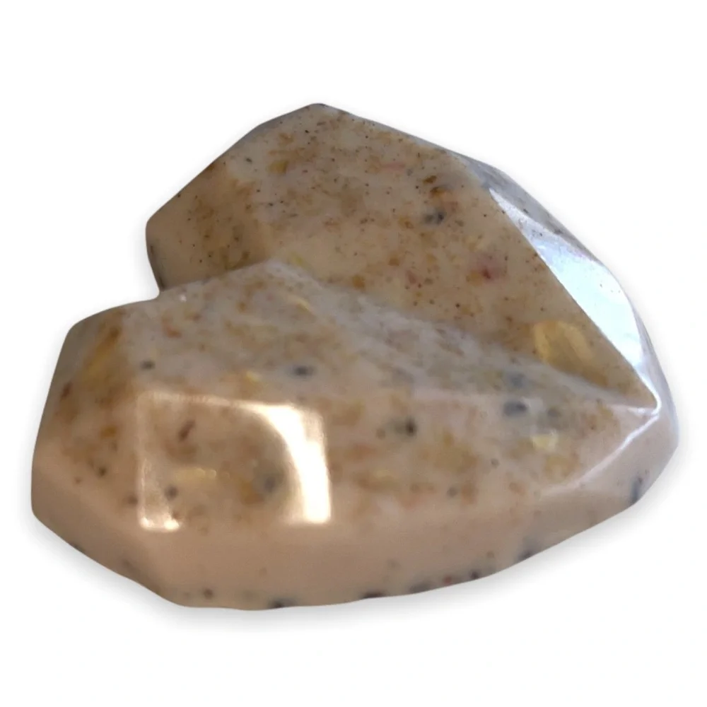 VintageBitch Gifts Handmade Chocolate Fondue Organic Oatmeal Soap - (Tan)